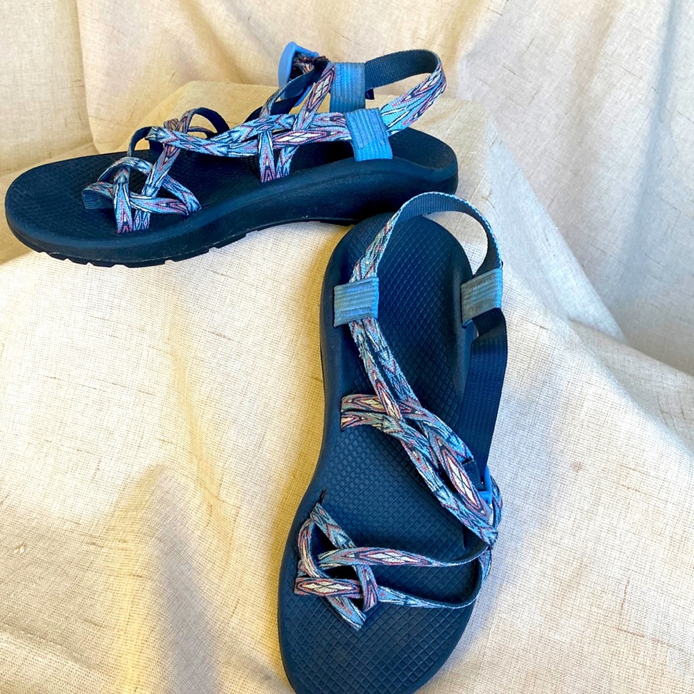 Chaco Cloud sport sandals in blue